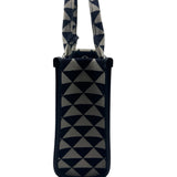 Prada Small Triangle Jacuard Symbole Tote