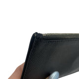 Saint Laurent Fragment Zippered Card Holder Men's Wallet