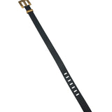 AS IS Balmain Anthem Wide Leather Belt -  Size 80 US 32
