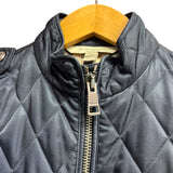 Burberry Brit Black Nylon Quilted Size XS Women's Top