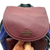 Coach Pennie 22 Colorblock Leather Mini Backpack