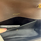 Saint Laurent Chocolate Lambskin Small LouLou Purse
