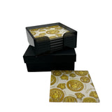 Versace 6pc Coasters