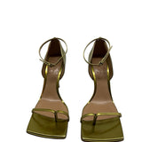 Bottega Veneta Metallic Stretch Leather Sandal Women's 39 = US 9