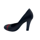 Gucci Stripe Heels Women's Size 37 ~ US 7