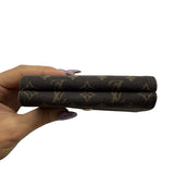 Louis Vuitton Mini Lin Canvas Elise Wallet