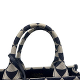 Prada Small Triangle Jacuard Symbole Tote