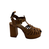See by Chloe Platform Braided Heels Women's 38 ~ US 8