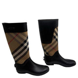 Burberry House Check Clemence Tall Rain Boots  Women's 38=US 8