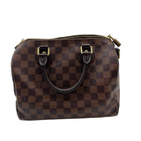 Louis Vuitton Brown Damier Ebene Speedy 25 bandouliere Purse