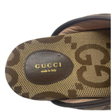 Gucci Jumbo GG Platform Slide Sandals Women's Size 37 = US 7