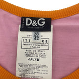 As Is Vintage Dolce & Gabbana Dance & Groove Pearl Tank Top Wmns Size: S