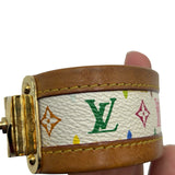 AS IS Louis Vuitton Murakami Koala Brass Gold Plated Bracelet
