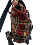 Burberry Graffiti Vintage Check Medium Backpack