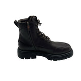 Ferragamo Maxi-Tongue Combat Boots Men's Size 8.5 = 9.5 US