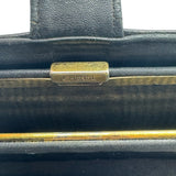 Vintage Chanel Caviar Black Leather Bifold Wallet