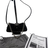 Balenciaga Lindsay Croc Small Shoulder Bag