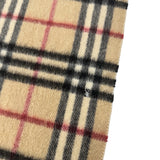 AS IS Burberry Nova Check Cashmere Scarf