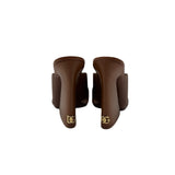 Dolce & Gabbana Crisscross Slides Sandals Womens size 39 = US 9