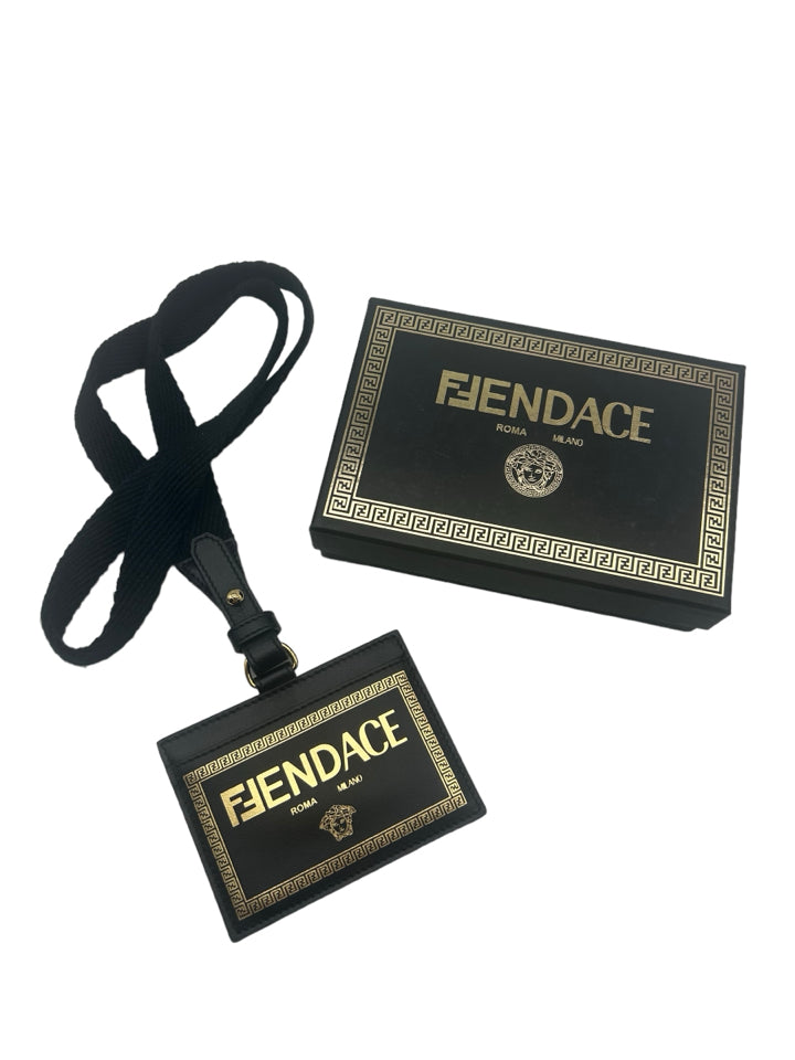 FENDACE card holder with lanyard